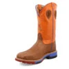 'Twisted X' Men's 12" Western EH Alloy Toe - Tan / Orange -Outdoor Clothing Store MXBA003.07 4800x4800 R 1024x1024@2x