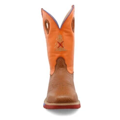 'Twisted X' Men's 12" Western EH Alloy Toe - Tan / Orange -Outdoor Clothing Store MXBA003.08 4800X4800 R 1024x1024@2x