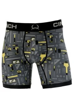 'Cinch' Men's 6" Tools Boxer Brief - Grey -Outdoor Clothing Store MXY6002025 1024x1024@2x