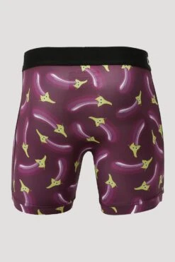 'Cinch' Men's 6" Eggplant Boxer Brief - Purple 5 'Cinch' Men's 6" Eggplant Boxer Brief - Purple -Outdoor Clothing Store MXY6002027 3 1024x1024@2x
