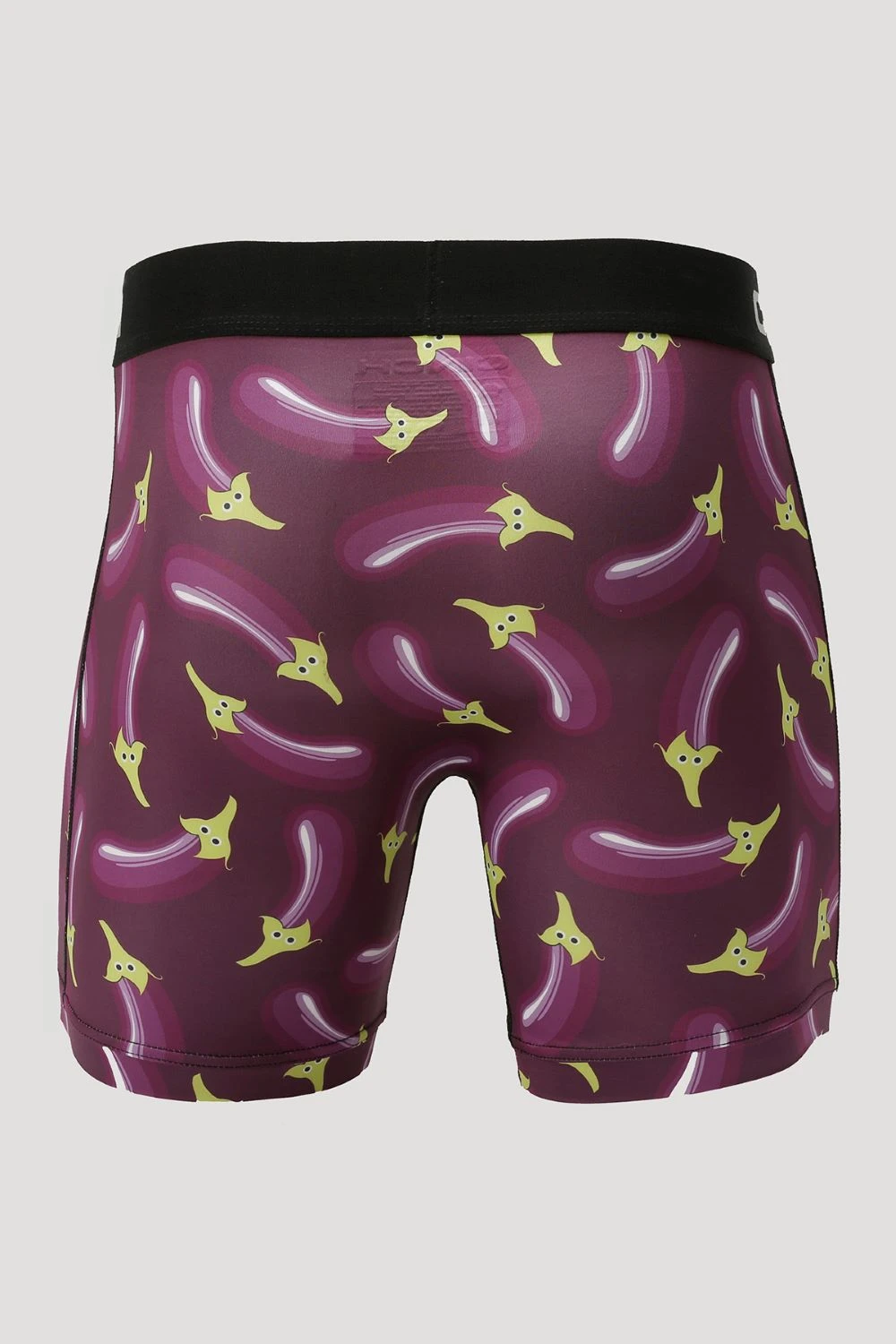 'Cinch' Men's 6" Eggplant Boxer Brief - Purple 4 'Cinch' Men's 6" Eggplant Boxer Brief - Purple - Image 2