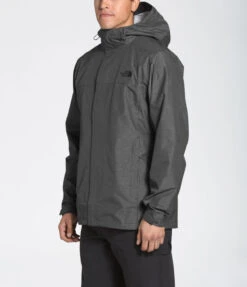 'The North Face' Men's Venture 2 WP Jacket - Dark Heather Grey (Tall) -Outdoor Clothing Store NF0A2VE9 6JJ model34 1024x1024@2x
