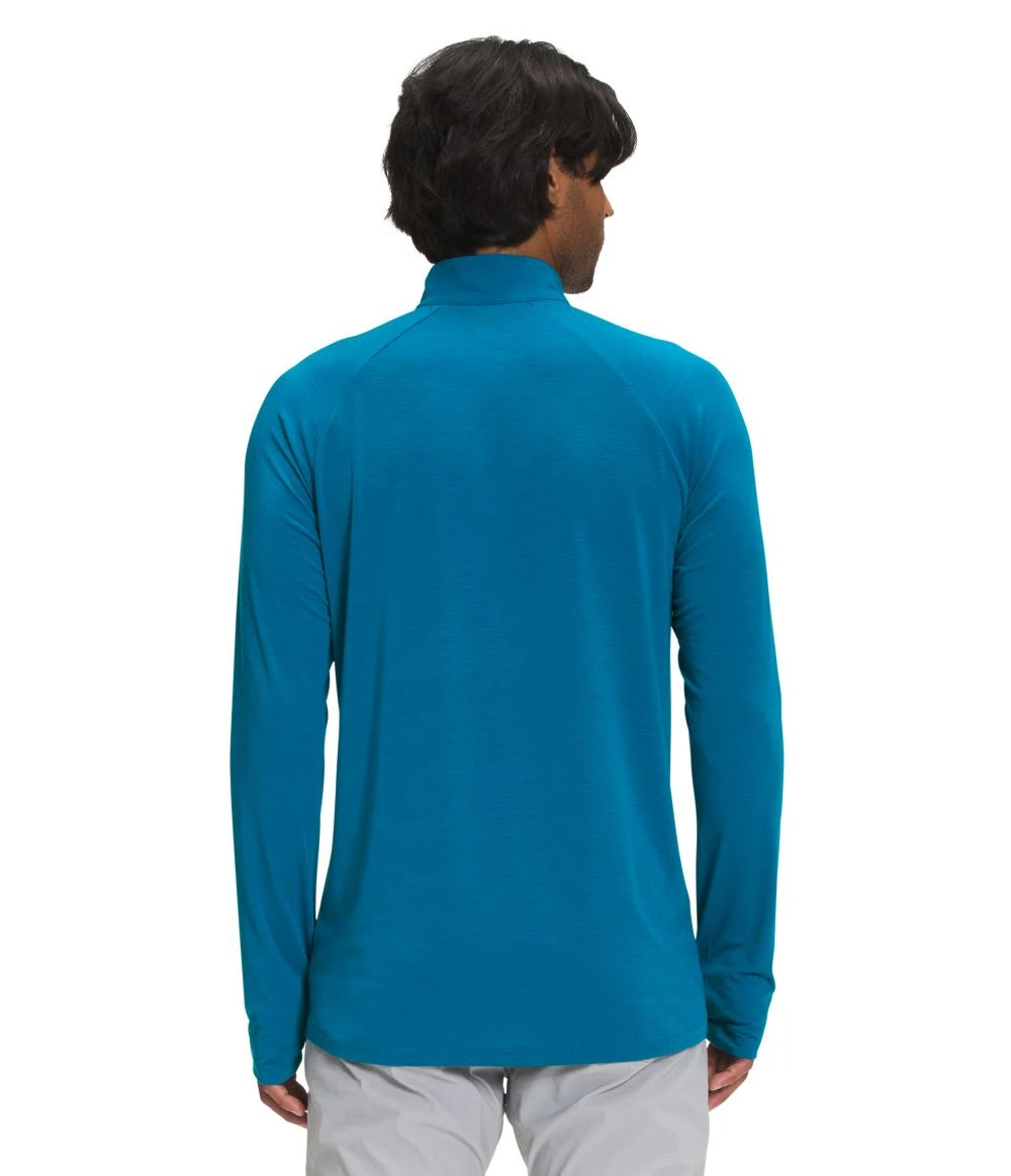 'The North Face' Men's Wander 1/4 Zip - Banff Blue 4 'The North Face' Men's Wander 1/4 Zip - Banff Blue - Image 2