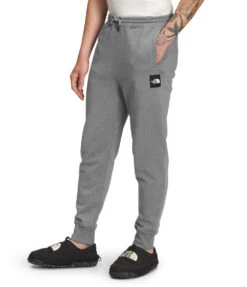 'The North Face' Men's Box NSE Joggers - TNF Medium Grey Heather / TNF Black 7 'The North Face' Men's Box NSE Joggers - TNF Medium Grey Heather / TNF Black -Outdoor Clothing Store NF0A7UOA GVD model34 1024x1024@2x
