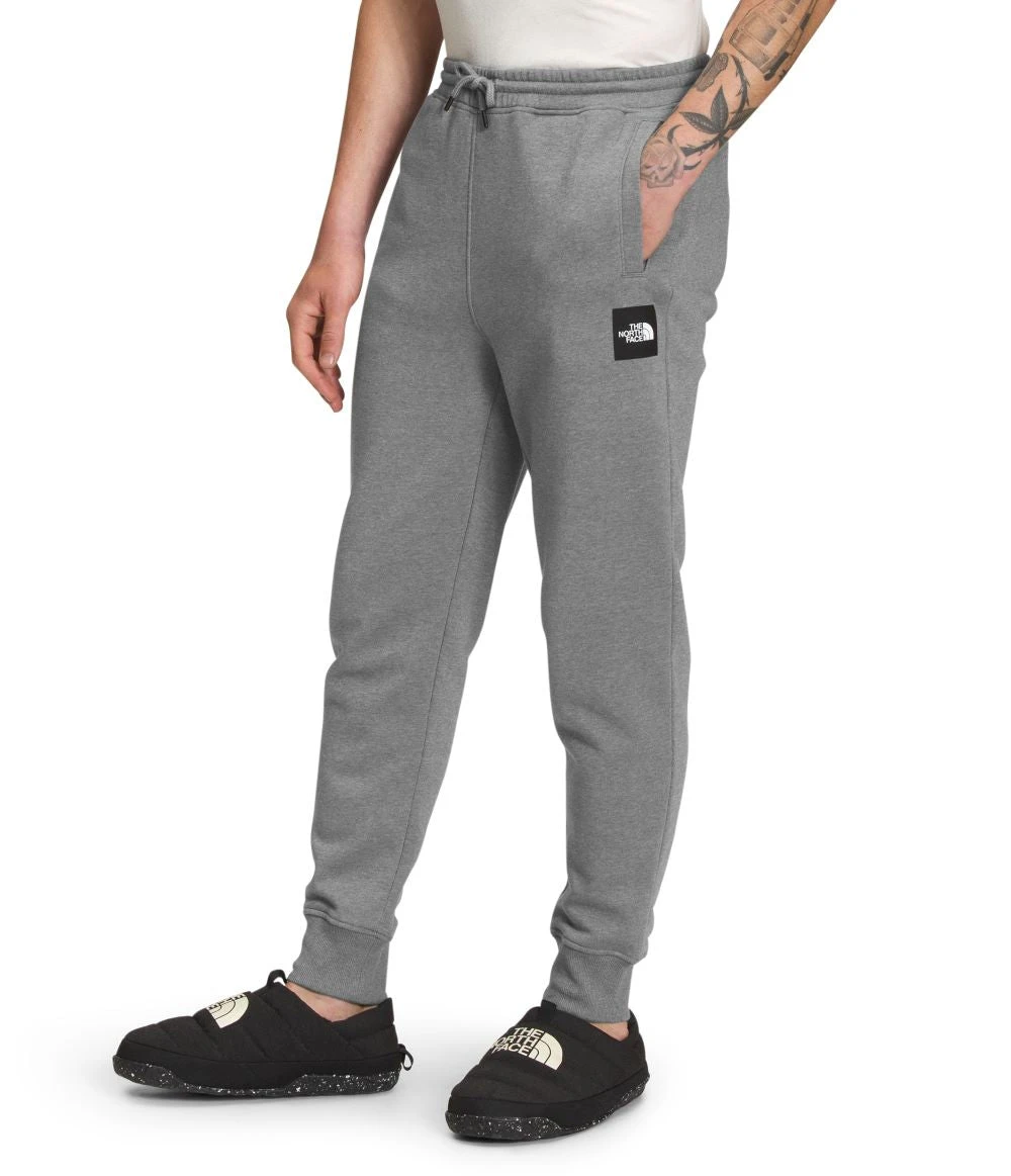 'The North Face' Men's Box NSE Joggers - TNF Medium Grey Heather / TNF Black 5 'The North Face' Men's Box NSE Joggers - TNF Medium Grey Heather / TNF Black - Image 3