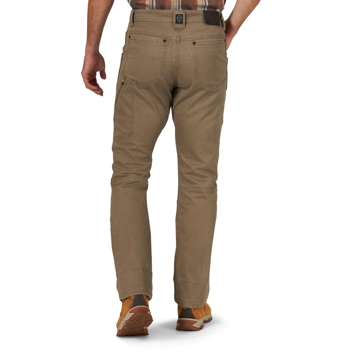 'Wrangler' Men's Reinforced Utility Pant - Morel 4 'Wrangler' Men's Reinforced Utility Pant - Morel - Image 2