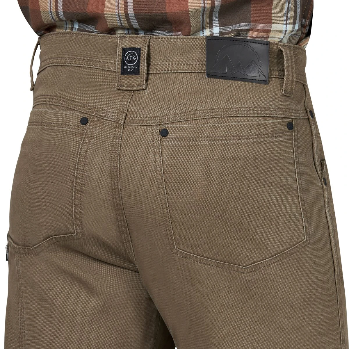 'Wrangler' Men's Reinforced Utility Pant - Morel 8 'Wrangler' Men's Reinforced Utility Pant - Morel - Image 6