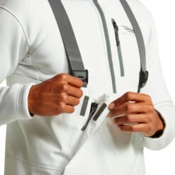 'Sitka' Men's Nodak Bibs - White -Outdoor Clothing Store Nodak Bib 6 1024x1024@2x