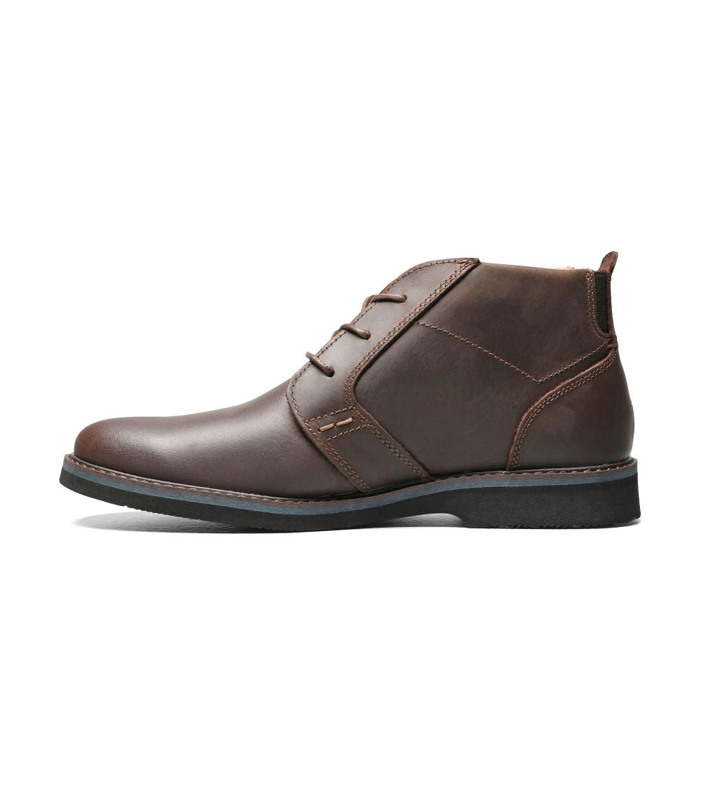 'Nunn Bush' Men's Barklay Plain Toe Chukka - Brown 8 'Nunn Bush' Men's Barklay Plain Toe Chukka - Brown - Image 6