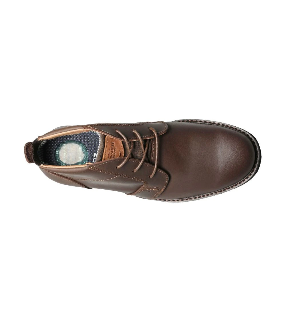 'Nunn Bush' Men's Barklay Plain Toe Chukka - Brown 4 'Nunn Bush' Men's Barklay Plain Toe Chukka - Brown - Image 2