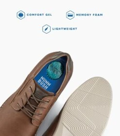 'Nunn Bush' Men's Baybridge Plain Toe Oxford - Brown -Outdoor Clothing Store NunnBush Spring 2021 84903 200 ALT T 1024x1024@2x