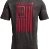 'Under Armour' Men's Freedom Flag T-Shirt - Charcoal Medium Heather / Red -Outdoor Clothing Store PS1370810 019 HB 1024x1024@2x