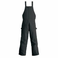 'Carhartt' Men's Zip To Waist Quilt Lined Biberall - Black 7 'Carhartt' Men's Zip To Waist Quilt Lined Biberall - Black -Outdoor Clothing Store R38 BLK Back S19 1024x1024@2x