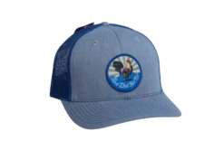 'Red Dirt Hat Company' Men's Crispy Chicken Cap - Heather Grey / Blue