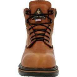 'Rocky' Men's 6" IronClad EH WP Steel Toe - Brown 12 'Rocky' Men's 6" IronClad EH WP Steel Toe - Brown -Outdoor Clothing Store RKK0330 front 1024x1024@2x