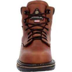 'Rocky' Men's 6" Ironclad EH WP Soft Toe - Brown / Sunset Wheat 11 'Rocky' Men's 6" Ironclad EH WP Soft Toe - Brown / Sunset Wheat -Outdoor Clothing Store RKK0361 front 1024x1024@2x