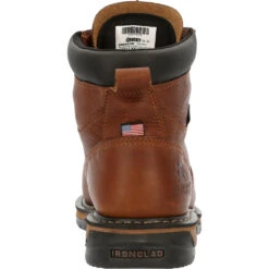 'Rocky' Men's 6" Ironclad MetGuard EH WP Steel Toe - Brown 9 'Rocky' Men's 6" Ironclad MetGuard EH WP Steel Toe - Brown -Outdoor Clothing Store RKK0362 back 1024x1024@2x