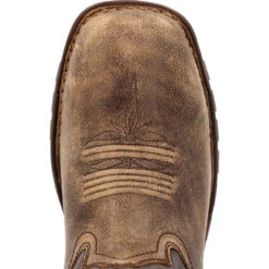 'Rocky' Men's 11" Legacy 32 EH WP Western Square Toe - Brown -Outdoor Clothing Store RKW0389 birdseye 1024x1024@2x