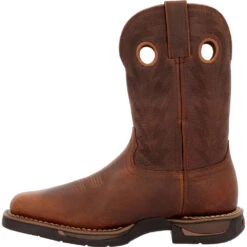 'Rocky' Men's Long Range Western WP Soft Toe - Brown 15 'Rocky' Men's Long Range Western WP Soft Toe - Brown -Outdoor Clothing Store RKW0390 instep profile 1024x1024@2x