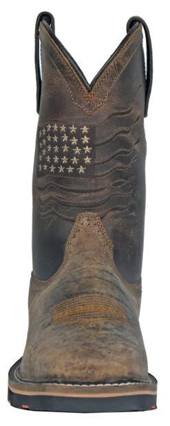 'Hoss Boots' Men's Rushmore Western EH Soft Toe - Rancher Brown -Outdoor Clothing Store RUSHMORE BROWN SOFTTOE 5L 1024x1024@2x