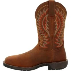 'Rocky' Men's 11" Rugged Trail EH WP Western Square Toe - Brown 15 'Rocky' Men's 11" Rugged Trail EH WP Western Square Toe - Brown -Outdoor Clothing Store Rocky Rugged Trail 11 waterproof western work boot RKW0370 4 1024x1024@2x