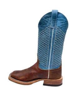 'Anderson Bean' Men's 13" Western Square Toe - Bison / Blue Lava -Outdoor Clothing Store S11162 1024x1024@2x