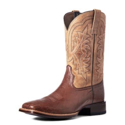 'Ariat' Men's 11" Night Life Ultra Western Square Toe - Antique Tabac Smooth Quill Ostrich / Sorrel Brown 11 'Ariat' Men's 11" Night Life Ultra Western Square Toe - Antique Tabac Smooth Quill Ostrich / Sorrel Brown -Outdoor Clothing Store S22 MNS WEST 10040344 front 1024x1024@2x