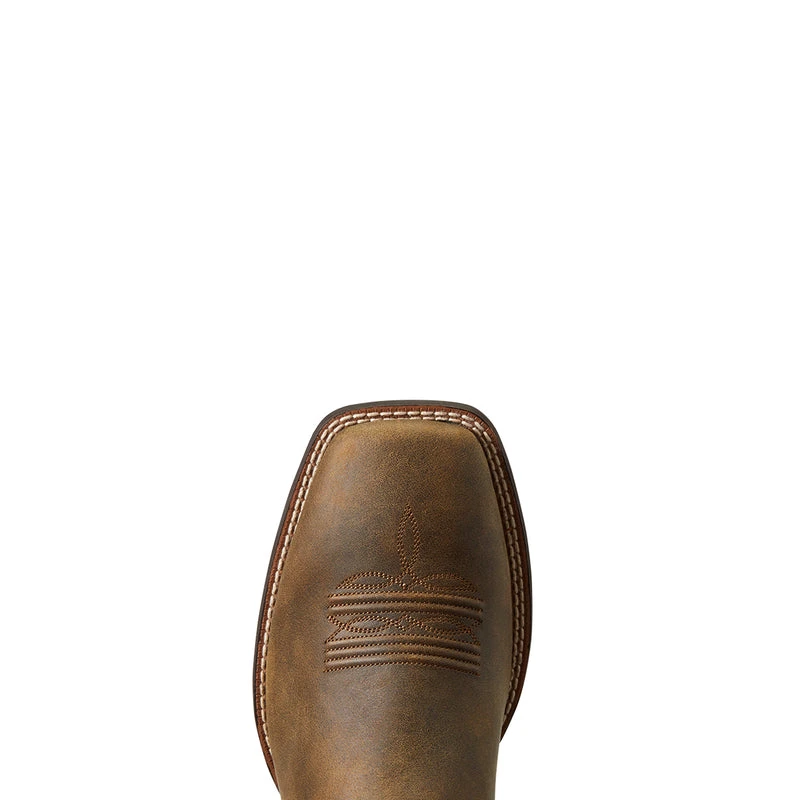'Ariat' Men's 11" Brander Western Square Toe - Bear Brown 4 'Ariat' Men's 11" Brander Western Square Toe - Bear Brown - Image 2