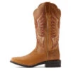 'Ariat' Women's Rockdale Western Square Toe - Almond Buff