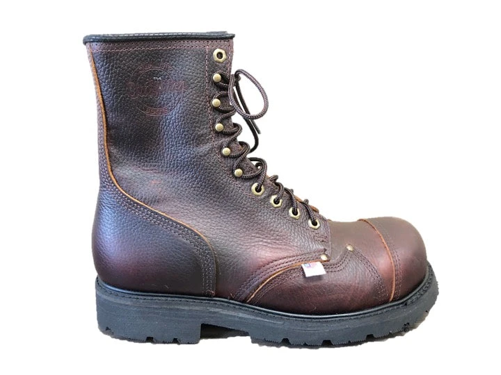 'Cove' Men's 8" Tower Climber Steel Toe - Brown 3 'Cove' Men's 8" Tower Climber Steel Toe - Brown