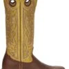 'Tony Lama' Men's 15" Fairview Buckaroo Western Square Toe - Brown / Moss Green -Outdoor Clothing Store TNL 004 SA2001 1024x1024@2x