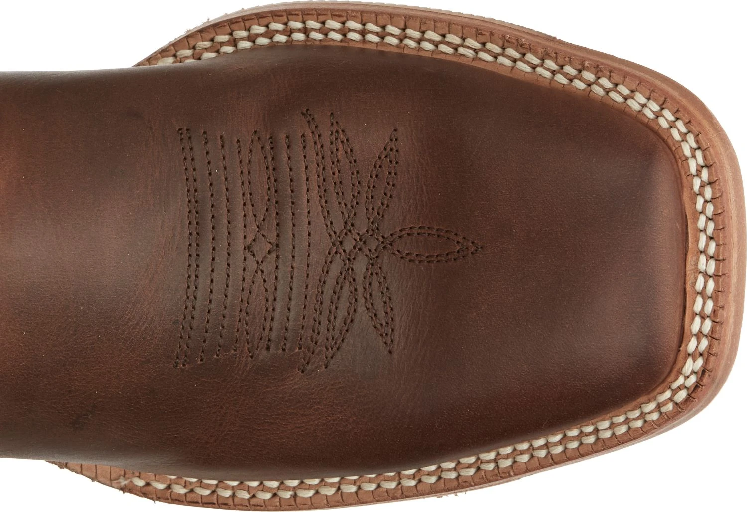 'Tony Lama' Men's 15" Fairview Buckaroo Western Square Toe - Brown / Moss Green 4 'Tony Lama' Men's 15" Fairview Buckaroo Western Square Toe - Brown / Moss Green - Image 2