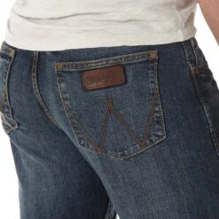 'Wrangler' Men's Retro Slim Fit Straight Leg Jean - Bozeman -Outdoor Clothing Store WLT88BZ BD01 SWBD PRD 1024x1024@2x
