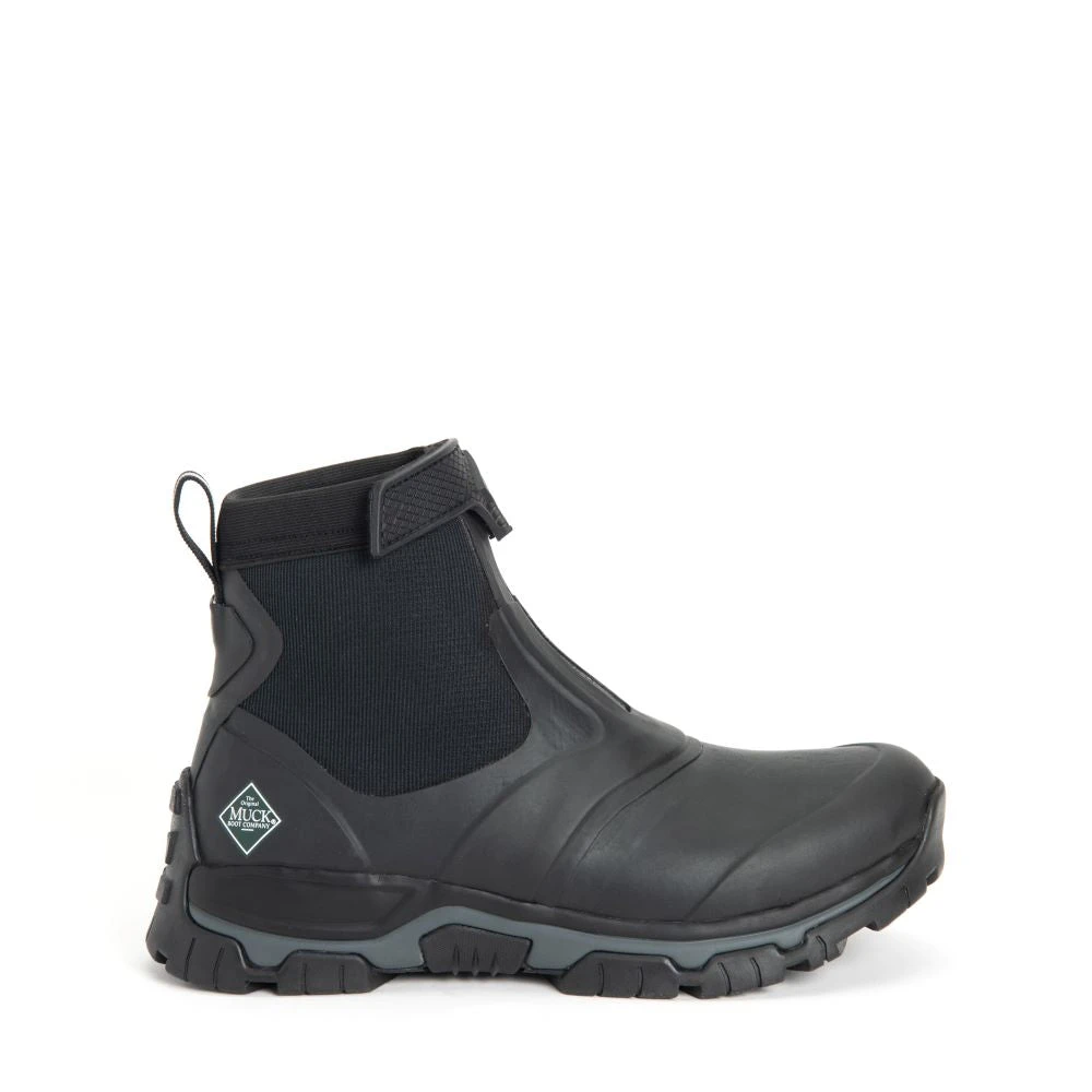'Muck' Men's Apex Mid Zip - Black 3 'Muck' Men's Apex Mid Zip - Black