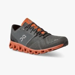 'On Running' Men's Cloud X - Rust / Rock 12 'On Running' Men's Cloud X - Rust / Rock -Outdoor Clothing Store cloud x 2 fw21 rust rock m g6 1024x1024@2x