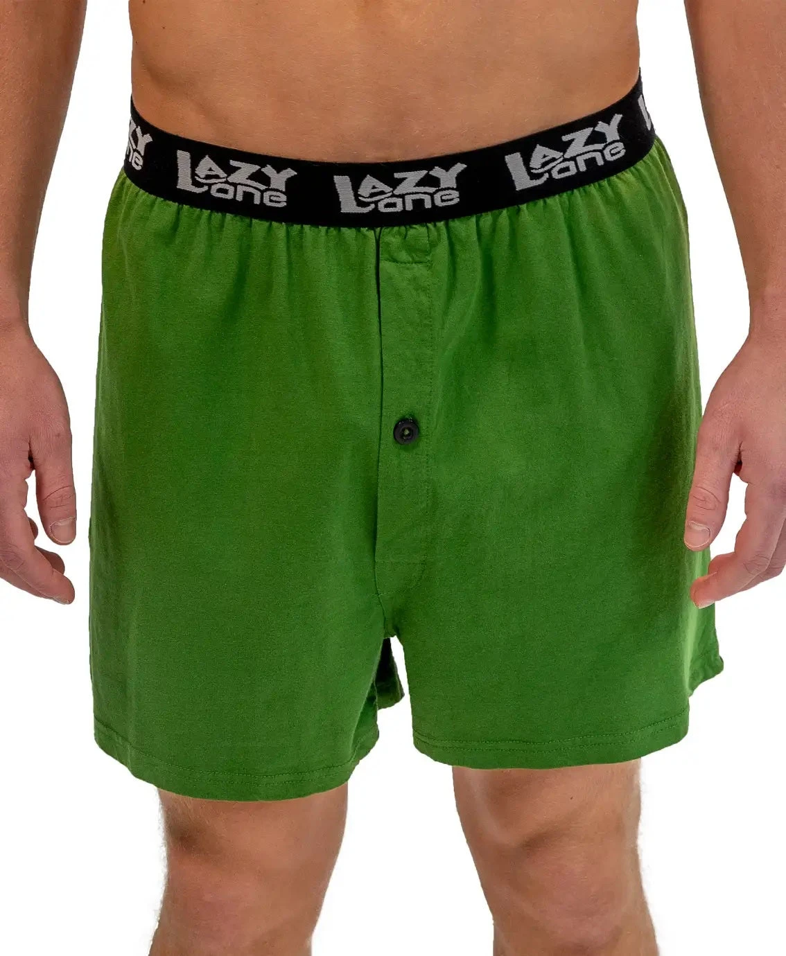 'Lazy One' Men's Lazy Ass Boxer - Green 4 'Lazy One' Men's Lazy Ass Boxer - Green - Image 2