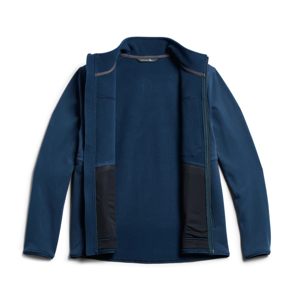 'Sitka' Men's Dry Creek Fleece Jacket - Deep Water 6 'Sitka' Men's Dry Creek Fleece Jacket - Deep Water - Image 4