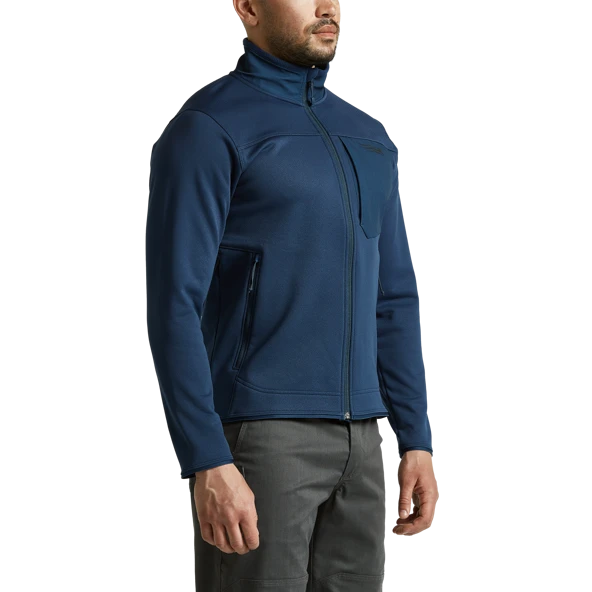 'Sitka' Men's Dry Creek Fleece Jacket - Deep Water 7 'Sitka' Men's Dry Creek Fleece Jacket - Deep Water - Image 5