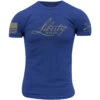'Grunt Style' Men's Liberty Or Death 2.0 Tee - Blue