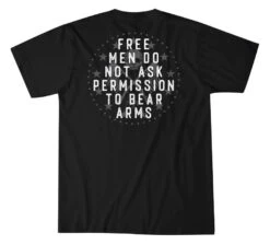'Howitzer' Men's Permission Short Sleeve Tee - Black 5 'Howitzer' Men's Permission Short Sleeve Tee - Black -Outdoor Clothing Store mens short sleeve tees permission 1 5000x f0d1d481 24df 476d b09d c131c41b8e86 1024x1024@2x