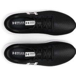 'Under Armour' Men's Charged Pursuit 3 - Black / White 8 'Under Armour' Men's Charged Pursuit 3 - Black / White -Outdoor Clothing Store s7.3024878 001 TOE 1024x1024@2x