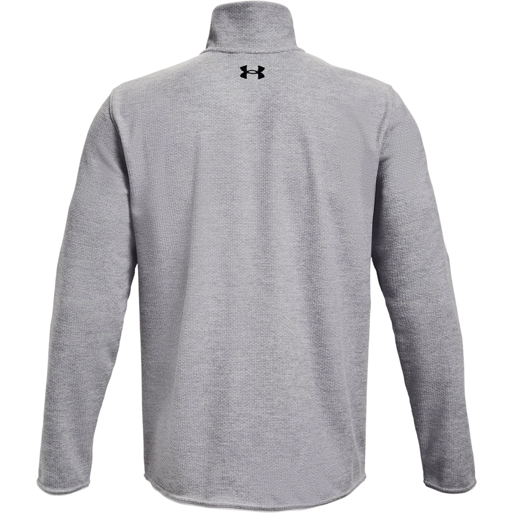 'Under Armour' Men's Specialist Grid Henley - Halo Grey / Black 4 'Under Armour' Men's Specialist Grid Henley - Halo Grey / Black - Image 2