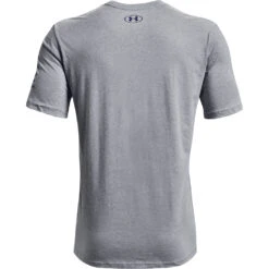 'Under Armour' Men's New Freedom BFL T-Shirt - Steel Light Heather / Royal -Outdoor Clothing Store s7.PS1370824 035 HB 1024x1024@2x