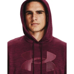 'Under Armour' Men's Armour Fleece® Big Logo Hoodie - Dark Maroon / League Red 6 'Under Armour' Men's Armour Fleece® Big Logo Hoodie - Dark Maroon / League Red -Outdoor Clothing Store s7.V5 1357085 601 HOOD 1024x1024@2x