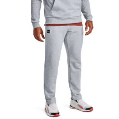'Under Armour' Men's Rival Fleece Pants - Mod Grey Light Heather -Outdoor Clothing Store s7.V5 1357129 011 FC Main 1024x1024@2x