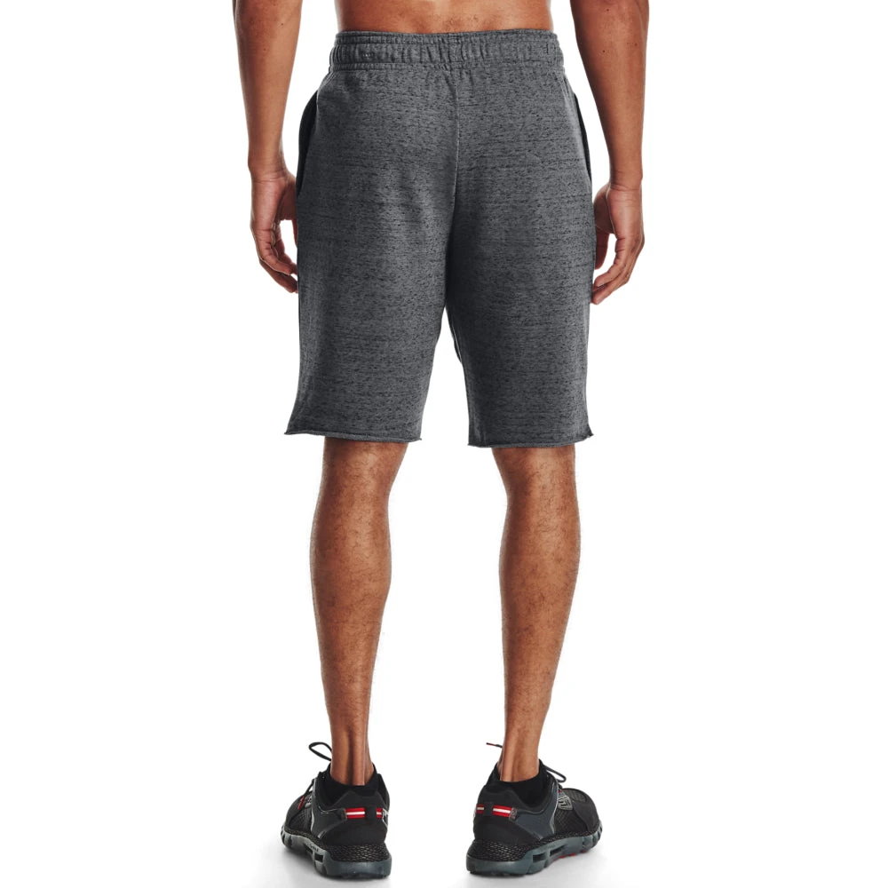 'Under Armour' Men's Rival Terry Shorts - Pitch Grey 6 'Under Armour' Men's Rival Terry Shorts - Pitch Grey - Image 4
