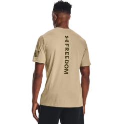 'Under Armour' Men's New Freedom Spine T-Shirt - Desert Sand 7 'Under Armour' Men's New Freedom Spine T-Shirt - Desert Sand -Outdoor Clothing Store s7.V5 1370821 290 BC 1024x1024@2x