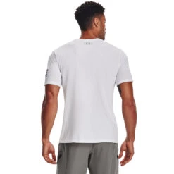 'Under Armour' Men's Freedom Chest Flag T-Shirt - White / Steel -Outdoor Clothing Store s7.V5 1370825 100 BC 1024x1024@2x
