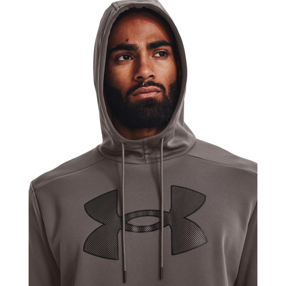 'Under Armour' Men's Fleece® Big Logo Hoodie - Fresh Clay 4 'Under Armour' Men's Fleece® Big Logo Hoodie - Fresh Clay - Image 2