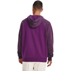 'Under Armour' Men's Rival Fleece Wordmark Colorblock Hoodie - Rivalry -Outdoor Clothing Store s7.V5 1373363 514 BC 1024x1024@2x